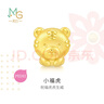 周生生 十二生肖串珠足金黃金轉運珠情侶款本命年組合單顆定價(jià) 小?；?93693C 曬單實(shí)拍圖