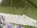 雅鹿大豆纖維被子加厚冬被芯8-10斤單人宿舍冬季雙人春秋被空調小薄被 翡翠綠【大豆填充 蓬松舒適】 150*200cm-重約6斤【加厚冬被】 曬單實(shí)拍圖