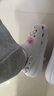 卡駱馳（CROCS）檀健次同款經(jīng)典泡芙洞洞鞋百舒適男沙灘鞋女鞋休閑鞋|207521 霜紫色-5BO 37 (230mm) 38 曬單實(shí)拍圖