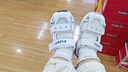 卡特兔學(xué)步鞋嬰兒1-3歲機能鞋幼兒園小白鞋早秋網(wǎng)面透氣寶寶童鞋X4AE018 曬單實(shí)拍圖