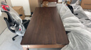 源氏木語(yǔ)實(shí)木書(shū)桌書(shū)房黑胡桃木辦公學(xué)習桌現代簡(jiǎn)約大尺寸工作臺 (黑胡桃木)1.8米書(shū)桌 曬單實(shí)拍圖