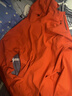 迪卡儂（DECATHLON）硬殼沖鋒衣男女春秋登山防風(fēng)防水單層夾克風(fēng)衣運動外套MH500 2024 男-丹霞橙 L 曬單實拍圖