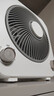 美的（Midea） 電風(fēng)扇 家用臺式小風(fēng)扇空氣循環(huán)扇轉頁(yè)扇辦公室桌面鴻運扇五葉輕音柔風(fēng)臥室宿舍節能省電臺扇 KYT20-25F【8寸推薦款】 桌面轉頁(yè)扇 曬單實(shí)拍圖