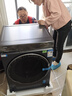 海爾（Haier）云溪4.0系列583Pro滾筒洗衣機全自動(dòng)10公斤京東自營(yíng) 超薄家用家電國家補貼京東自營(yíng)一級能效內衣洗 曬單實(shí)拍圖