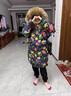G.duck小黃鴨女童羽絨服冬季新款白鴨絨女裝大童洋氣加厚外套兒童中長(cháng)款 黑色黃色毛領(lǐng) 120 cm 曬單實(shí)拍圖