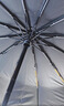 祺旅士24骨復(fù)古折疊雨傘男女晴雨兩用黑膠防曬遮陽全自動太陽傘雙人大號 星夜黑【24骨加固+黑膠防曬】 曬單實(shí)拍圖