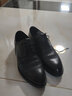 百麗（Belle）肖戰同款商務(wù)皮鞋男夏季內增高透氣牛皮雕花正裝鞋7TN01AM3預售 黑色 44 (270mm) 曬單實(shí)拍圖