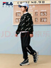 FILA【抗菌功能】斐樂(lè )兒童童裝2025年冬季新款男童中大童加絨長(cháng)褲 傳奇藍-NV 150 曬單實(shí)拍圖