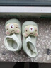 迪士尼寶寶嬰幼兒學(xué)步鞋寶寶襪子護腳軟底防滑鞋春秋室內地板鞋一腳蹬男女童 清新綠(清新熊襪鞋) 1條 均碼 S碼(適合腳長(cháng)11-12.5cm 曬單實(shí)拍圖