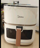 美的（Midea）空氣炸鍋不用翻面可視大容量家用全自動(dòng)烤箱多功能不粘易洗觸控微蒸汽嫩烤免翻面炸烤一體 KZE5089【雙旋鈕控溫時(shí)丨免翻面】 5L 曬單實(shí)拍圖