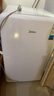 美的（Midea）93升單門(mén)一級低音復古白色小冰箱單溫冷藏租房家用宿舍辦公室可放美妝BC-93MF【國家補貼】 曬單實(shí)拍圖