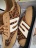 百麗踏復古豹紋系帶德訓鞋女2025秋季新款平底阿甘鞋休閑運動(dòng)鞋軟底單鞋 豹紋 38 (240mm) 【標準尺碼】 曬單實(shí)拍圖
