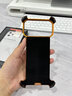 派凡 適用蘋果iphone17promax真皮手機(jī)殼磁吸無邊框裸感支撐架防摔皮質(zhì)保護(hù)套輕奢商務(wù)高級感皮套新款 橙-自帶手機(jī)支架【真皮材質(zhì)/無邊框裸感/氣囊防摔】 17Promax 曬單實(shí)拍圖