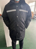 三零一五際華軍大衣男冬季加厚加絨保安防寒服勞保棉服東北棉襖中長(cháng)款零下內膽 【高級加厚】中長(cháng)反光-可拆內膽款[羊絨棉] 180 曬單實(shí)拍圖