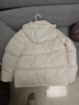 熊貓駱駝系列泡泡鴨絨羽絨服男女款秋冬保暖蓬松面包服外套9844白,S 曬單實(shí)拍圖