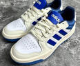 adidas ENTRAP美式校園風(fēng)運動(dòng)板鞋少年感復古籃球鞋男女阿迪達斯 白/藍   41 曬單實(shí)拍圖