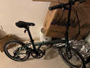 大行（DAHON）折疊自行車(chē)20英寸8級變速經(jīng)典P8單車(chē)KBC083  消光灰綠【JD定制】 曬單實(shí)拍圖