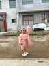 kocotreekk樹(shù)兒童雨衣寶寶男童女小學(xué)生小童雨披幼兒園雨具分體斗篷式 曬單實(shí)拍圖