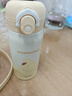 膳魔師（THERMOS）316L不銹鋼保溫杯男女士?jì)和瘜W(xué)生高顏值水杯生日禮物TCMO 布丁狗內附杯包 350ml 曬單實(shí)拍圖