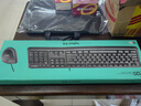 羅技（Logitech）MK120 鍵鼠套裝 有線(xiàn)鍵鼠套裝 辦公鍵鼠套裝 電腦鍵盤(pán) USB即插即用 全尺寸 黑色 曬單實(shí)拍圖