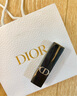 迪奧DIOR【鄧為推薦】烈艷藍金口紅絲絨720啞光唇膏 生日禮物送女友 曬單實(shí)拍圖