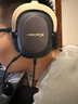 漫步者（EDIFIER）G5plus頭戴式游戲耳機有線(xiàn)電競賽事級電腦筆記本吃雞fps耳麥USB7.1聲道降噪全指向麥克風(fēng)3.5mm接口 黑金色【小金標】+送耳機支架 曬單實(shí)拍圖