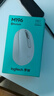 羅技（Logitech）M196 藍牙鼠標 Mac蘋(píng)果鼠標 家用商務(wù)便攜輕量化 兼容臺式筆記本電腦辦公鼠標 M196 白色 曬單實(shí)拍圖