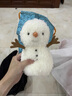Jellycat小雪人毛絨玩具安撫玩偶公仔娃娃禮物2025圣誕新品送禮生日禮物 小雪人 曬單實(shí)拍圖