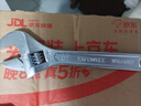 卡夫威爾 8英寸活動(dòng)扳手活口衛浴活絡(luò )扳子 大開(kāi)口管鉗扳手200mm WR4108D 曬單實(shí)拍圖