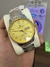 勞力士王子瑞士正品男士手表全自動(dòng)機械表防水超薄時(shí)尚高檔男表專(zhuān)用名牌金表 間金金面-升級版+送皮帶 曬單實(shí)拍圖