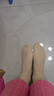 棉竹屋【JDF姜妍同款】襪子女秋冬軟棉棉中筒襪純棉抗菌防臭女士短襪5雙 曬單實(shí)拍圖