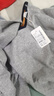 紅豆居家（Hodohome）兒童保暖內衣男童A類(lèi)貼片護肚暖背護膝加絨加厚秋衣秋褲301灰165 曬單實(shí)拍圖