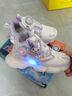 ABC KARUN發(fā)光庫洛米女童運動(dòng)鞋2025秋冬新款皮面加絨兒童鞋輕便軟底公主鞋 A08紫色-皮面單鞋【庫洛米】 24 碼 內長(cháng)15.2厘米 曬單實(shí)拍圖