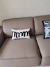 茗芮居客廳抱枕套裝沙發(fā)抱枕輕奢高級感 黑白長(cháng)方形可拆洗現代簡(jiǎn)約靠墊 中國風(fēng)黑白灰套裝3個(gè)(50*50cm 枕套+枕芯 曬單實(shí)拍圖