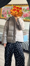 lululemon丨Wunder Puff 女士羽絨外套 LW4CACS 暖褐灰 S /6 曬單實(shí)拍圖