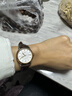 聚優(yōu)藍適用天梭1853力洛克T41原裝牛皮表帶 L134/L234 T006207A原廠(chǎng)皮帶 原廠(chǎng)棕色+玫瑰金色表扣 14mm 曬單實(shí)拍圖