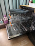 悟品【出口轉(zhuǎn)內(nèi)銷】獨(dú)立式洗碗機(jī)18套嵌入式兩用 一鍵洗烘 變頻電機(jī)渣水強(qiáng)排一級水效 全不銹鋼內(nèi)膽WU8 【出口品質(zhì)】三層碗籃黑色 曬單實(shí)拍圖
