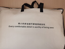 康爾馨希爾頓枕頭五星級酒店纖維枕芯抗菌家用成人枕頭芯 單只 74*48cm 曬單實(shí)拍圖
