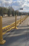 工來(lái)工往市政道路黃金色隔離欄天安門(mén)同款蓮花護(hù)欄桿馬路城市中央防撞護(hù)欄 黃金護(hù)欄定做 曬單實(shí)拍圖