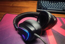 ROG棱鏡2 頭戴式無(wú)線(xiàn)游戲耳機 三模連接 Speednova技術(shù) 輕量化 游戲電競耳機環(huán)繞7.1音效 3.5mm暗夜黑 曬單實(shí)拍圖