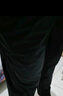 安踏（ANTA）精英商務(wù)型動(dòng)褲丨抗皺長(cháng)褲男防曬秋季運動(dòng)褲直筒送爸爸休閑褲子 【防潑水升級西褲】基礎黑7509-4 2XL (男185) 曬單實(shí)拍圖