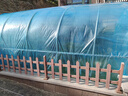 大海邊 家用溫室大棚骨架暖房蔬菜綠植物花卉保溫暖棚庭院防雨防寒花房 特厚鋼管+加厚二代無(wú)滴膜 【2米寬-2米長(cháng)-2米高】 曬單實(shí)拍圖