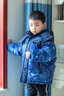 G.DUCKKIDS聯(lián)名男童羽絨服加厚保暖白鴨絨星空兒童外套秋冬裝潮流男寶寶衣服 藏青色 130碼（建議身高120cm 8-9歲）cm 曬單實(shí)拍圖
