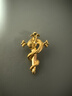 周大福大版權杖蛇黃金吊墜(工費620)約5.95g EOF1446 曬單實(shí)拍圖