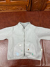 white wheat兒童冬季新款外套男女童搖粒絨衣服寶寶冬裝洋氣上衣厚 灰色 80cm 均碼 曬單實(shí)拍圖