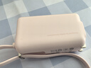 ANKER安克【新3C認證可上飛機】充電寶充電器數據線(xiàn)三合一30W快充5000毫安能量棒 type-c充電蘋(píng)果 粉 曬單實(shí)拍圖