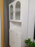 傲墨軒歐式實(shí)木鞋柜進(jìn)門(mén)入戶(hù)隔斷屏風(fēng)玄關(guān)柜家用客廳鞋柜掛衣架一體靠墻 奶油白+兩門(mén)+長(cháng)80 曬單實(shí)拍圖
