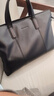 新秀麗（Samsonite）男士手提包13英寸電腦包休閑通勤牛皮革公文包生日禮物 TK9 曬單實(shí)拍圖