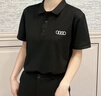 北集高端polo衫定制工作服夏季短袖t恤團隊文化衫 CYJD-920-黑色 L 曬單實(shí)拍圖