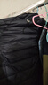 迷你巴拉【三防】男女童防風保暖親子羽絨服寶寶立領(lǐng)羽絨外套 黑色90001-231424107213 120 曬單實拍圖